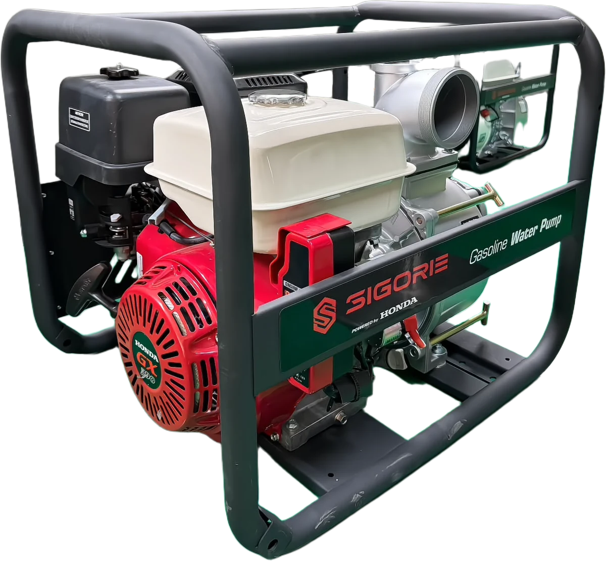 SIGORIE SGTP-100E trash pump with Honda GX390 engine